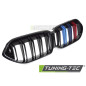 Griglia Frontale Nero Lucido Doppia Barra Nero per BMW F44 2019-2024 (Cod. TT-GRBMP9)
