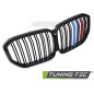 Griglia Frontale Nero Lucido Doppia Barra Nero per BMW X5 G05 2019-2022 (Cod. TT-GRBMX8)