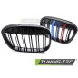 Griglia Frontale Nero Lucido Nero per BMW X1 F48 2015-2020 (Cod. TT-GRBMU5)