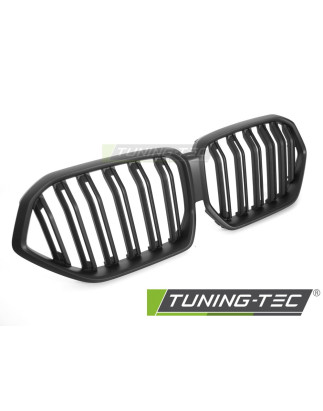 Griglia Frontale Nero Opaco Doppia Barra Nero per BMW X6 G06 2019-2023 (Cod. TT-GRBMY8)
