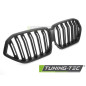Griglia Frontale Nero Opaco Doppia Barra Nero per BMW X6 G06 2019-2023 (Cod. TT-GRBMY8)