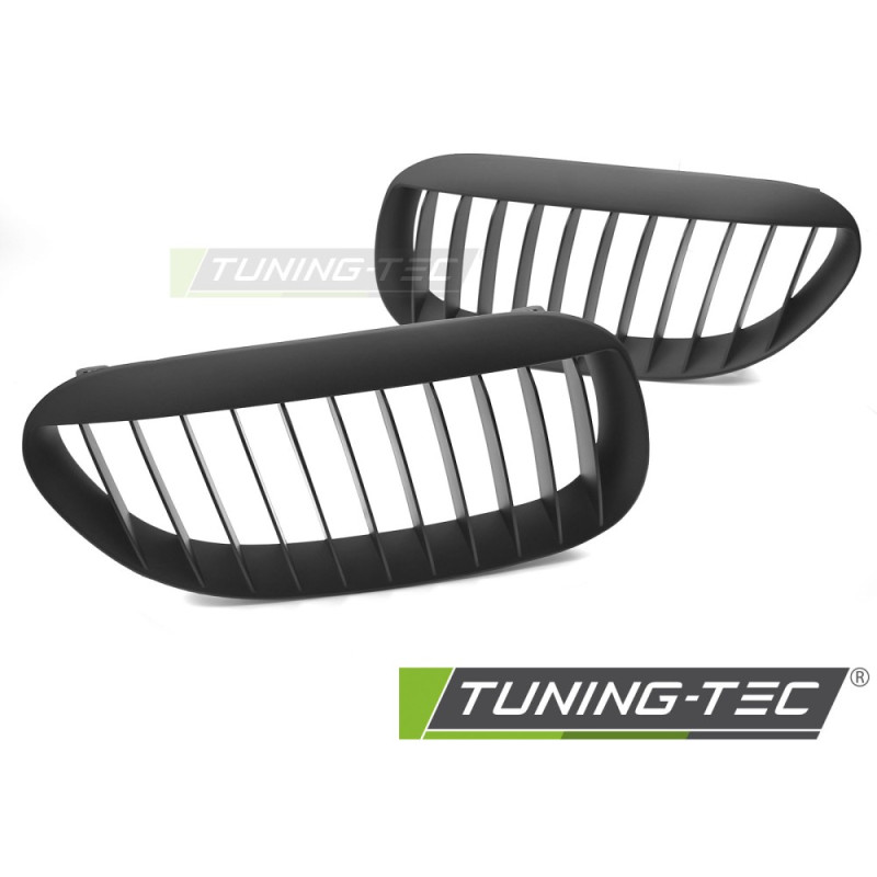 Griglia Frontale Nero Opaco Nero per BMW E63 /e64 04-10 2002-2010 (Cod. TT-GRBMS7)