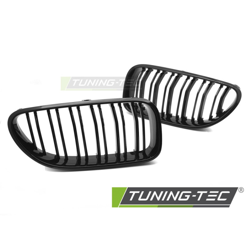 Griglia Frontale Nero Lucido Doppia Barra Nero per BMW F12/F13 2011-2018 (Cod. TT-GRBMS8)