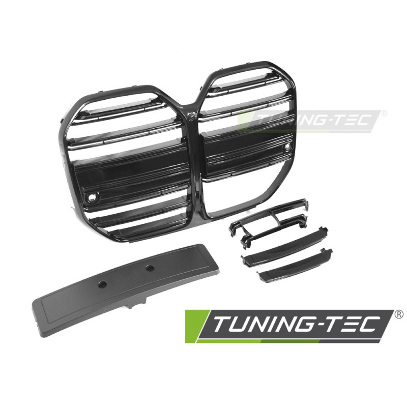 Griglia Frontale Nero Lucido Nero per BMW G26 Gran Dal 2021 (Cod. TT-GRBMR9)