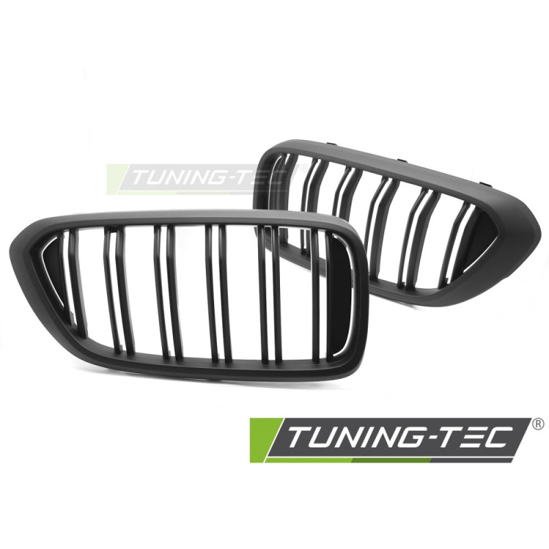 Griglia Frontale Nero Opaco Doppia Barra Nero per BMW G32 2017-2020 (Cod. TT-GRBMT2)