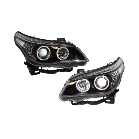 Fari Day Light BMW E60 / E61 '03-'07 Lampeggiante A Led (Cod. E-FAB01151)