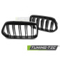 Griglia Frontale Nero Lucido Doppia Barra Nero per BMW X2 F39 2018-2023 (Cod. TT-GRBMV2)