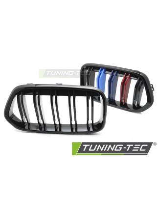 Griglia Frontale Nero Lucido Nero per BMW X2 F39 2018-2023 (Cod. TT-GRBMV4)