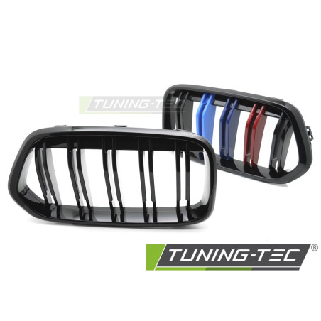 Griglia Frontale Nero Lucido Nero per BMW X2 F39 2018-2023 (Cod. TT-GRBMV4)