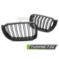 Griglia Frontale Nero Opaco Doppia Barra Nero per BMW X3 F25 Lci /x4 F26 14-18 2014-2017 (Cod. TT-GR