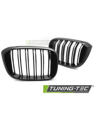 Griglia Frontale Nero Lucido Doppia Barra Nero per BMW X3 G01 /x4 G02 18-21 2017-2021 (Cod. TT-GRBMV