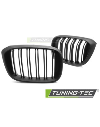 Griglia Frontale Nero Opaco Doppia Barra Nero per BMW X3 G01 /x4 G02 18-21 2017-2021 (Cod. TT-GRBMV9