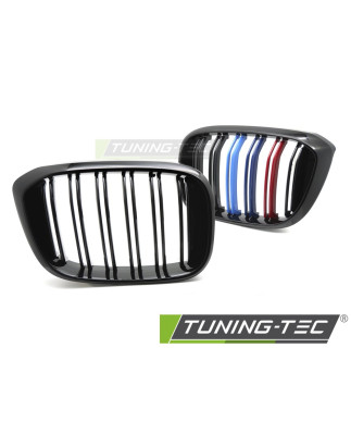 Griglia Frontale Doppia Barra Nero per BMW X3 G01 /x4 G02 18-21 2017-2021 (Cod. TT-GRBMW0)