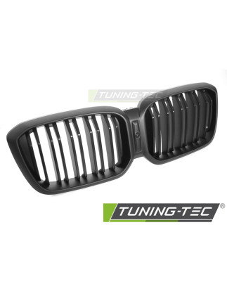 Griglia Frontale Nero Opaco Doppia Barra Nero per BMW X3 G01 Lci/x4 G02 Lci 2021-2025 (Cod. TT-GRBMW