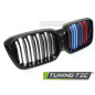 Griglia Frontale Nero Lucido Doppia Barra Nero per BMW X3 G01 Lci/x4 G02 Lci 2021-2025 (Cod. TT-GRBM