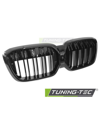 Griglia Frontale Nero Lucido Doppia Barra Nero per BMW Ix3 G08 Lci 2021-2025 (Cod. TT-GRBMX0)