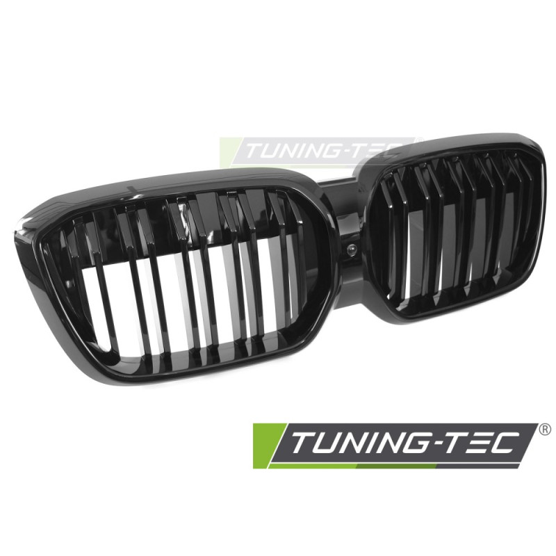 Griglia Frontale Nero Lucido Doppia Barra Nero per BMW Ix3 G08 Lci 2021-2025 (Cod. TT-GRBMX0) Griglia Frontale Nero Lucido Doppia Barra Nero per BMW Ix3 G08 Lci 2021-2025 (Cod. TT-GRBMX0)