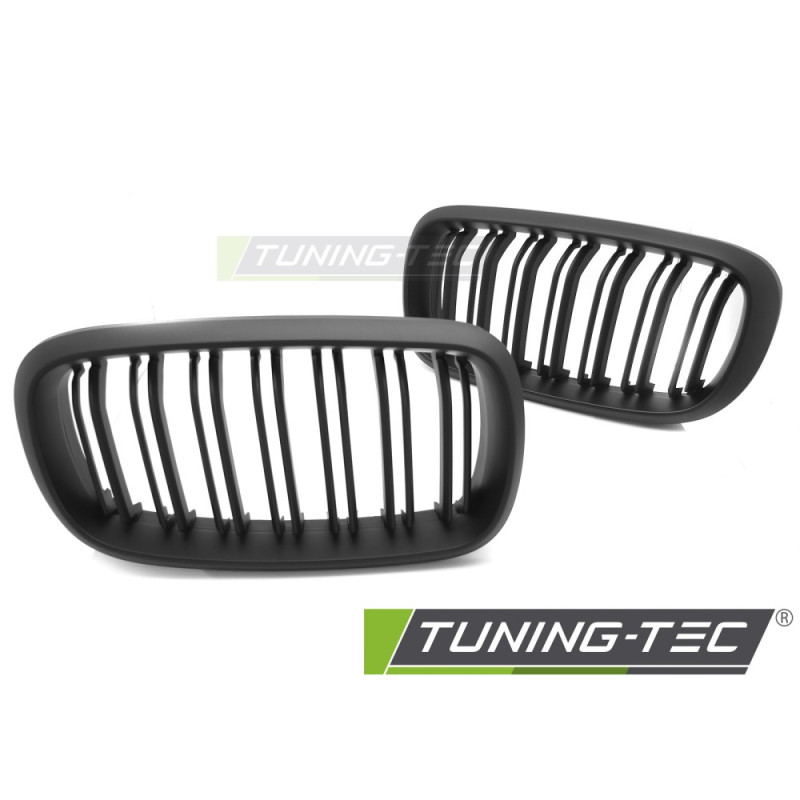 Griglia Frontale Nero Opaco Doppia Barra Nero per BMW X5 F15 /x6 F16 14-19 2013-2018 (Cod. TT-GRBMX4