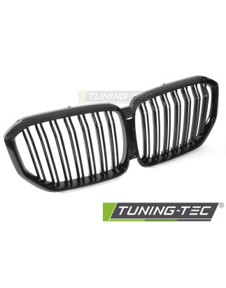Griglia Frontale Nero Lucido Doppia Barra Nero per BMW X5 G05 2019-2022 (Cod. TT-GRBMX6)