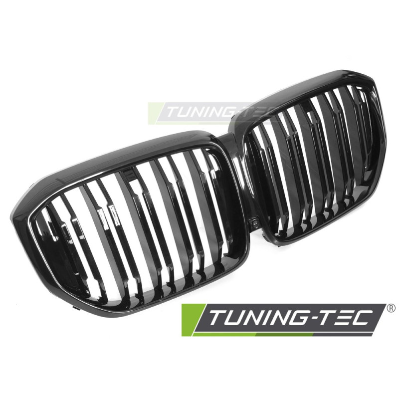 Griglia Frontale Nero Lucido Doppia Barra Nero per BMW X5 G05 Lci Dal 2023 (Cod. TT-GRBMY5)