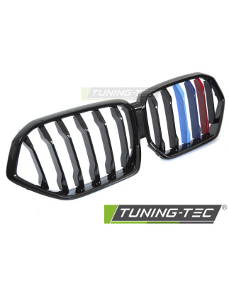 Griglia Frontale Nero Lucido Nero per BMW X6 G06 2019-2023 (Cod. TT-GRBMZ2)