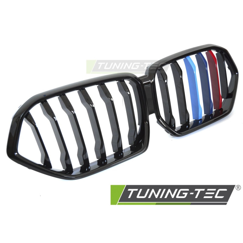 Griglia Frontale Nero Lucido Nero per BMW X6 G06 2019-2023 (Cod. TT-GRBMZ2)