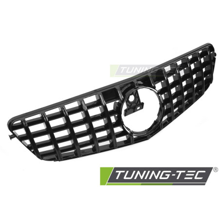 Griglia Frontale Nero Lucido Nero per Mercedes-Benz W204/S204 2007-2014 (Cod. TT-GRME70)