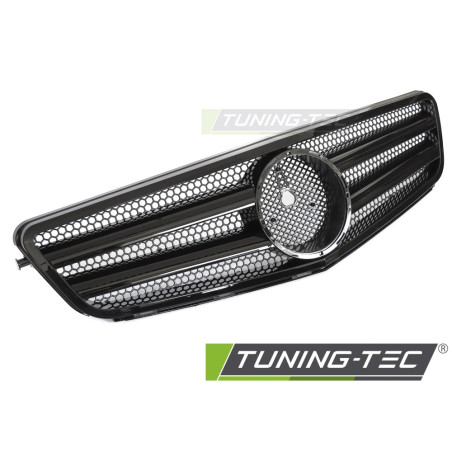 Griglia Frontale Nero Lucido Nero per Mercedes-Benz W204/S204 2007-2014 (Cod. TT-GRME66)