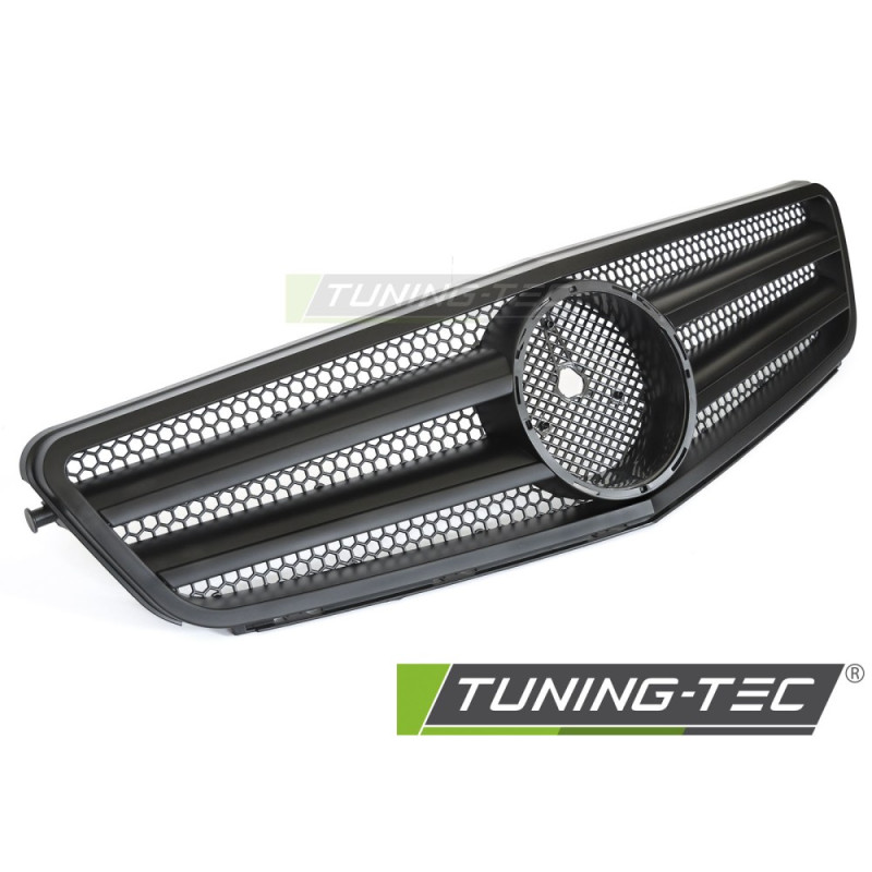 Griglia Frontale Nero Opaco Nero per Mercedes-Benz W204/S204 2007-2014 (Cod. TT-GRME65)