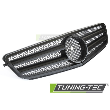 Griglia Frontale Nero Opaco Nero per Mercedes-Benz W204/S204 2007-2014 (Cod. TT-GRME65)