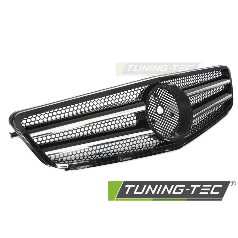 Griglia Frontale Cromato Nero per Mercedes-Benz W204/S204 2007-2014 (Cod. TT-GRME64)