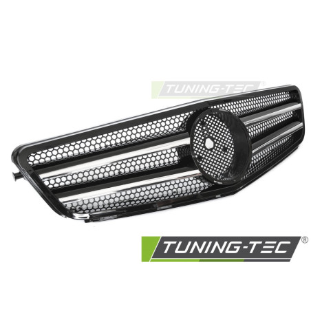 Griglia Frontale Cromato Nero per Mercedes-Benz W204/S204 2007-2014 (Cod. TT-GRME64)
