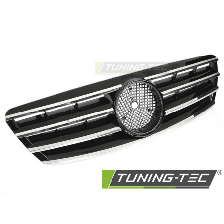 Griglia Frontale Cromato Nero per Mercedes-Benz W203/S203 2000-2007 (Cod. TT-GRME63)