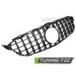 Griglia Frontale Nero Lucido Nero per Mercedes-Benz W205 /s205 14-21/C205 15-23/A205 16-23 2014-2021