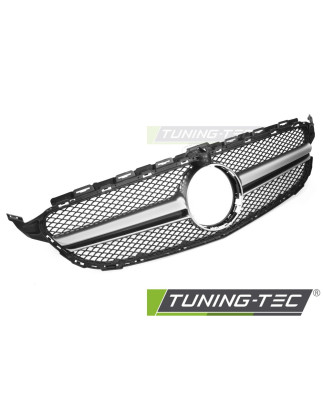 Griglia Frontale Nero per Mercedes-Benz W205 /s205 14-18/C205 15-18/A205 16-18 2014-2018 (Cod. TT-GR