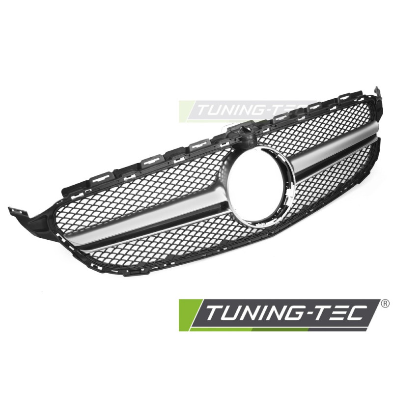 Griglia Frontale Nero per Mercedes-Benz W205 /s205 14-18/C205 15-18/A205 16-18 2014-2018 (Cod. TT-GR
