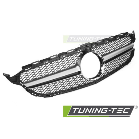 Griglia Frontale Nero per Mercedes-Benz W205 /s205 14-18/C205 15-18/A205 16-18 2014-2018 (Cod. TT-GR