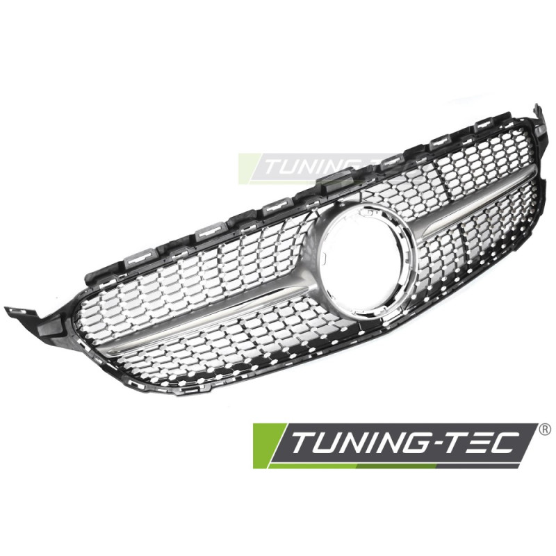 Griglia Frontale Cromato per Mercedes-Benz W205 /s205 18-21/C205 18-23/A205 18-23 2018-2021 (Cod. TT