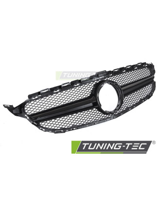 Griglia Frontale Nero Lucido Nero per Mercedes-Benz W205 /s205 18-21/C205 18-23/A205 18-23 2018-2021