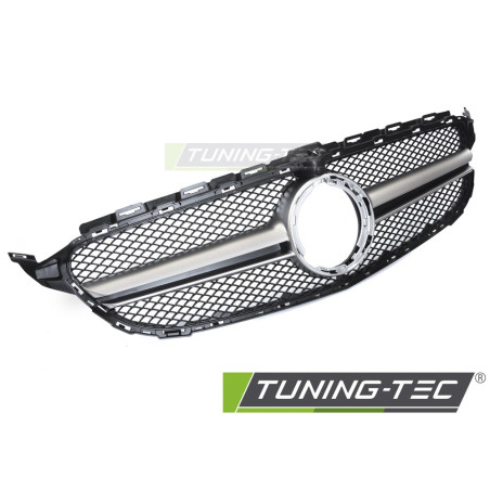 Griglia Frontale Nero per Mercedes-Benz W205 /s205 18-21/C205 18-23/A205 18-23 2018-2021 (Cod. TT-GR