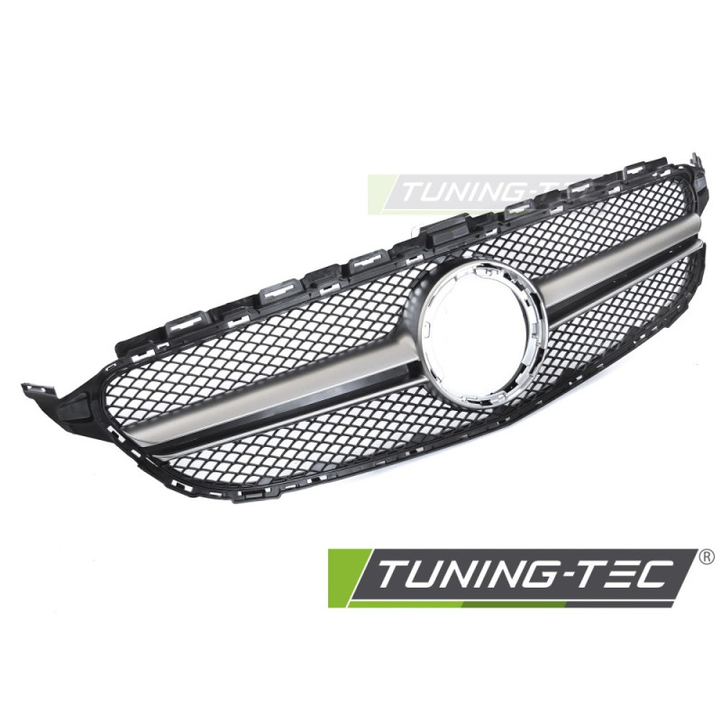 Griglia Frontale Nero per Mercedes-Benz W205 /s205 18-21/C205 18-23/A205 18-23 2018-2021 (Cod. TT-GR