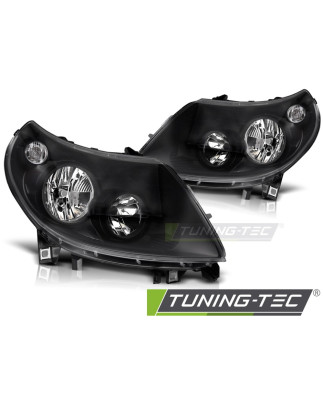 Fari Anteriori Luci Diurne DRL Nero per Fiat Ducato/peugeot Boxer/citroen Jumper 2010-2014 (Cod. TT-