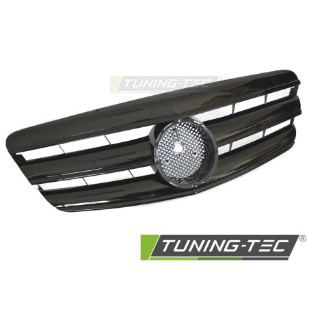 Griglia Frontale Nero Lucido Nero per Mercedes-Benz W221 2005-2009 (Cod. TT-GRME98)
