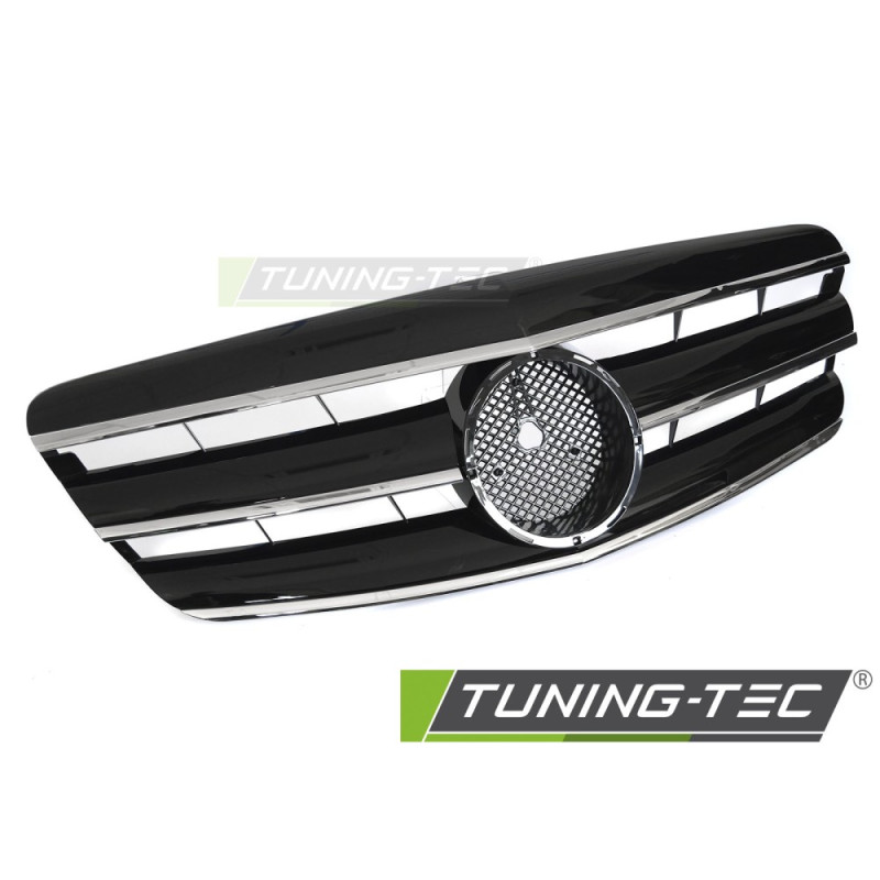 Griglia Frontale Cromato Nero per Mercedes-Benz W221 2005-2009 (Cod. TT-GRME97)