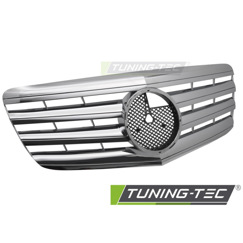 Griglia Frontale Cromato per Mercedes-Benz W211/S211 2006-2009 (Cod. TT-GRME87)