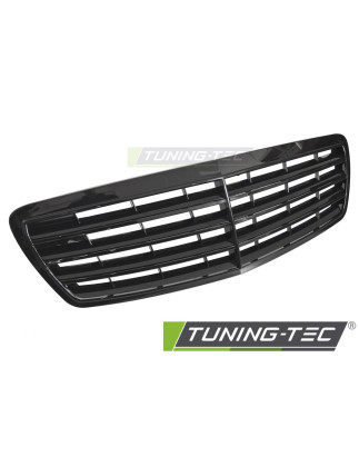 Griglia Frontale Nero Lucido Nero per Mercedes-Benz W211/S211 2002-2006 (Cod. TT-GRME84)