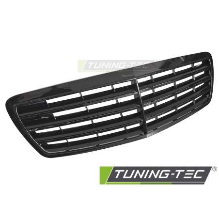 Griglia Frontale Nero Lucido Nero per Mercedes-Benz W211/S211 2002-2006 (Cod. TT-GRME84)