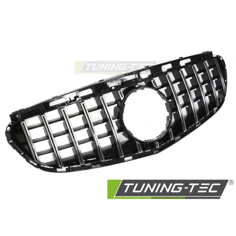 Griglia Frontale Cromato Nero per Mercedes-Benz W212/S212 2013-2016 (Cod. TT-GRME95)