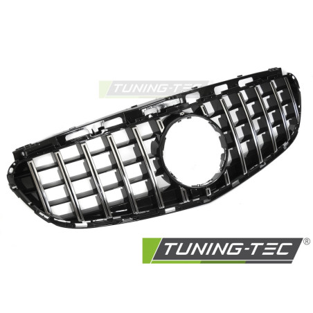 Griglia Frontale Cromato Nero per Mercedes-Benz W212/S212 2013-2016 (Cod. TT-GRME95)