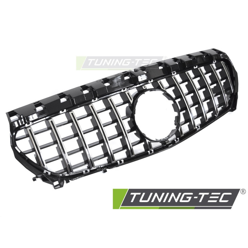 Griglia Frontale Cromato Nero per Mercedes-Benz Cla W117 2013-2019 (Cod. TT-GRMEB0)